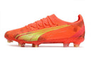 Chuteira Puma Ultra Ultimate Campo - Laranja e Verde