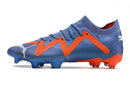 Chuteira Puma Future Ultimate Campo - Azul e Laranja